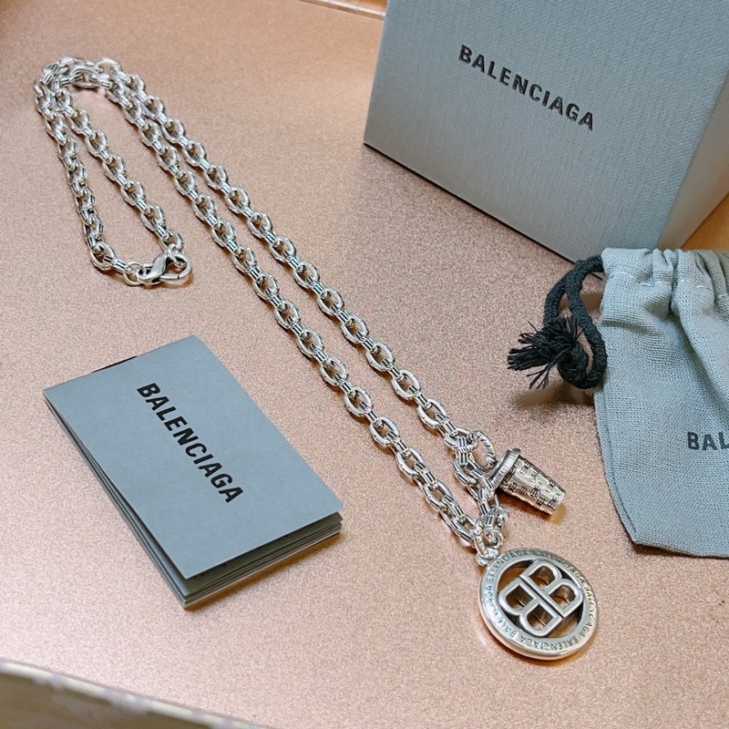 原單貨新品巴黎世家項鍊Balenciaga 新款項鍊專櫃一緻細節做工精